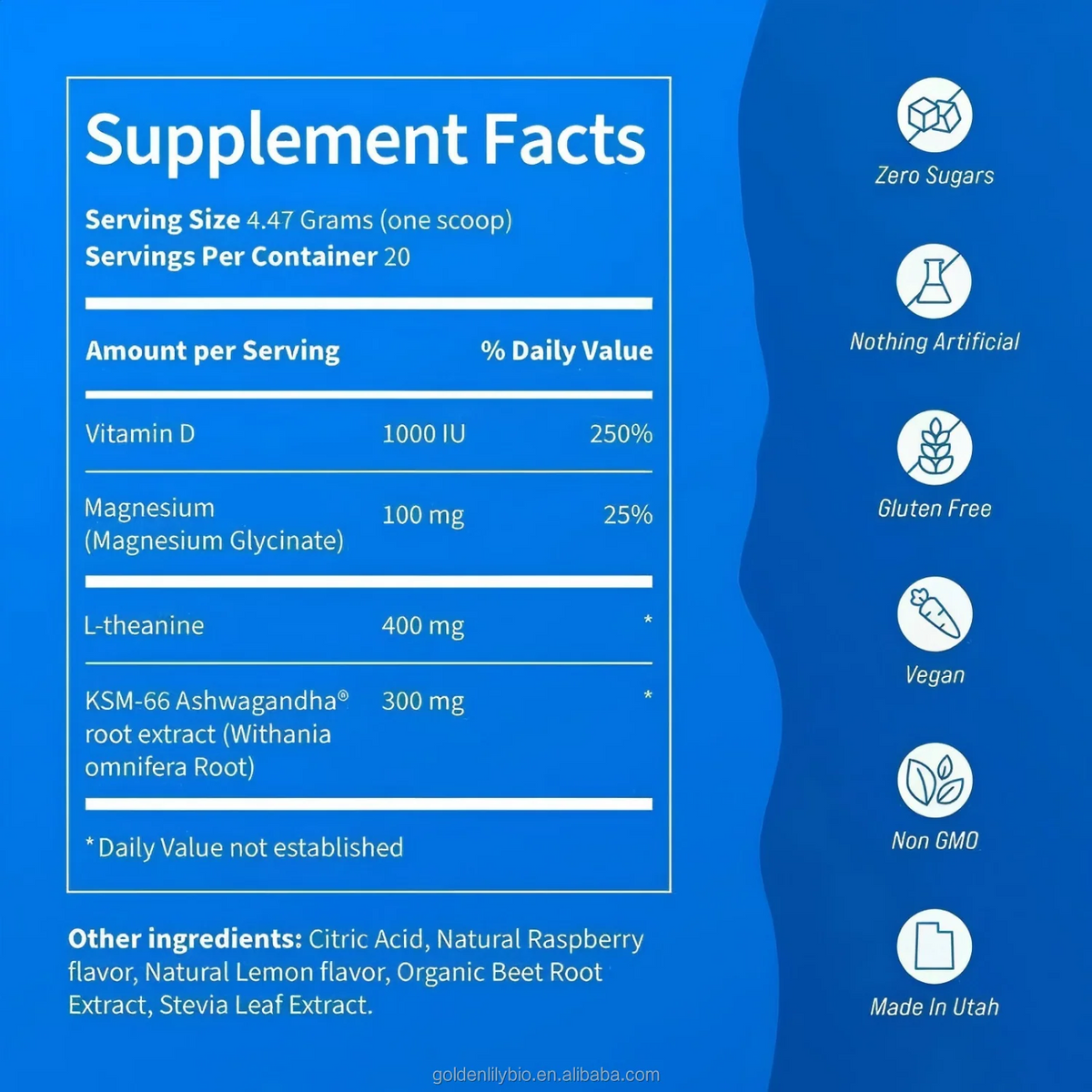 SUPRACALM™ – Dites a dieux au stress , au ventre et visage gonflés